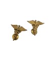 Paire d'insignes medical corps US WW2