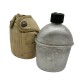 Gourde US J.A SHOE 1942 avec bidon 1943