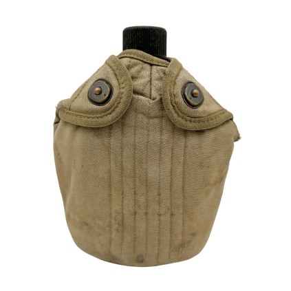 Gourde US J.A SHOE 1942 avec bidon 1943