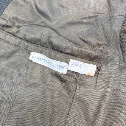 Veste Women's Army Corps nominative (USAAF)