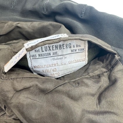 Veste Women's Army Corps nominative (USAAF)