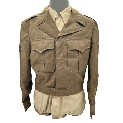 Veste IKE 38R datée 1944 12th AAF