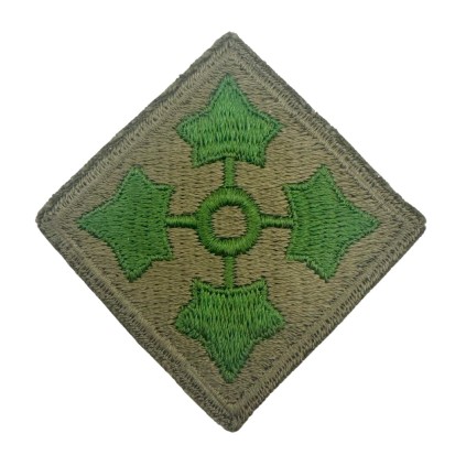 Patch 4ème division US WW2