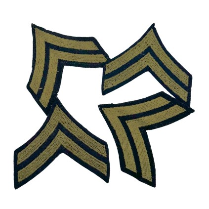 Paires de grades de Caporal US WW2