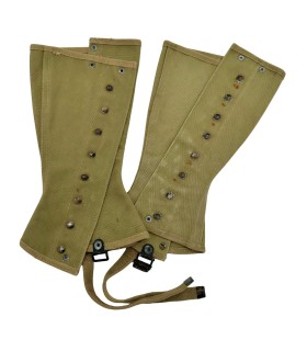 guêtres US WW2 originale