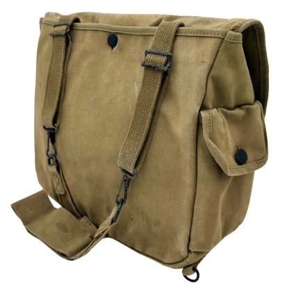 Musette caoutchoutée US M-1936, datée 1943