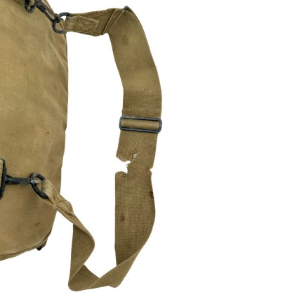 Musette caoutchoutée US M-1936, datée 1943