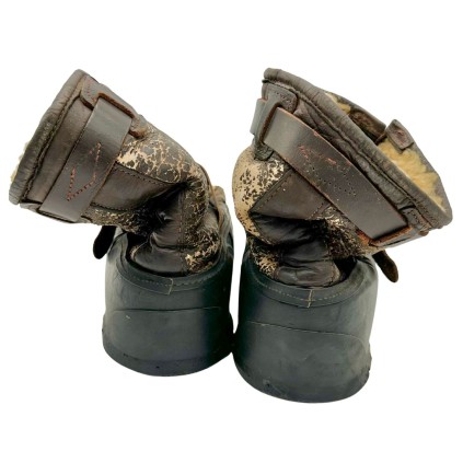 Bottes de vol A-1 en cuir pour USAAF