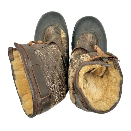 Bottes de vol A-1 en cuir pour USAAF
