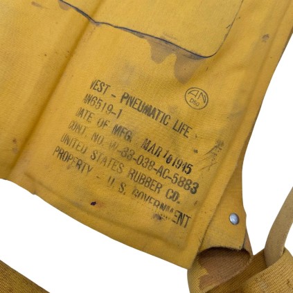 Gilet sauvetage USAAF