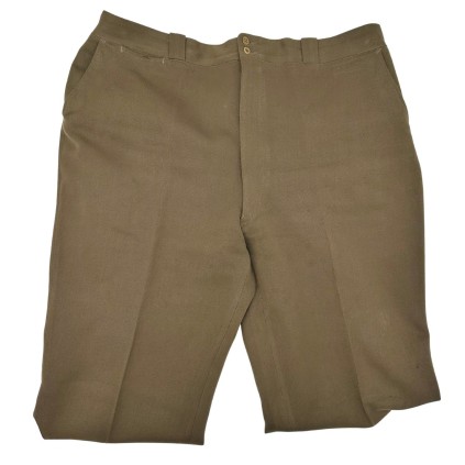 Pantalon d'officier US "Chocolat" Très grande taille