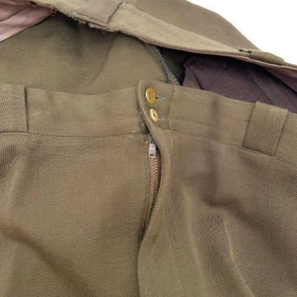 Pantalon d'officier US "Chocolat" Très grande taille