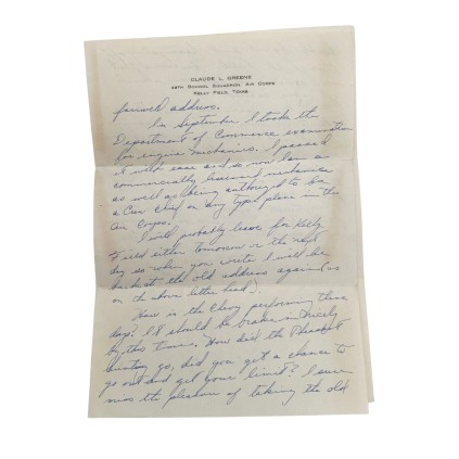 Service School lecture US Air Corps 10 avril 1942