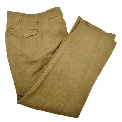 Pantalon moutarde officier cadet WW2 original