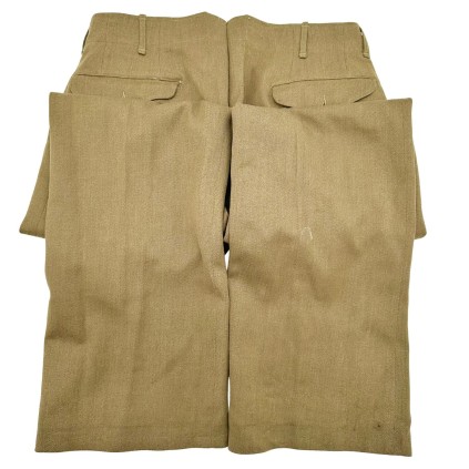 Pantalon moutarde officier cadet WW2 original