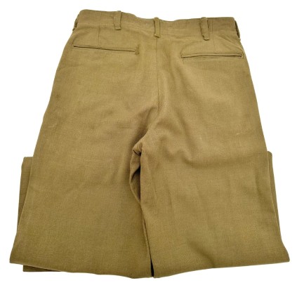 Pantalon moutarde original US WW2 nominatif