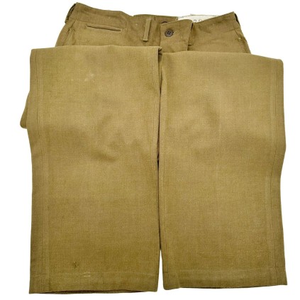 Pantalon moutarde original US WW2 nominatif