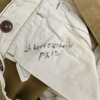 Pantalon moutarde original US WW2 nominatif