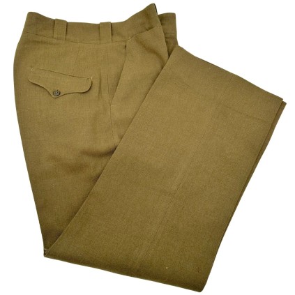 Pantalon moutarde deuxième guerre
