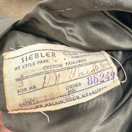 Pantalon tenue de sortie US "Chocolat" original