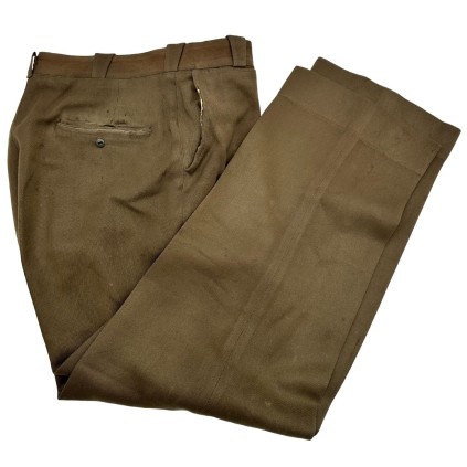 Pantalon tenue de sortie US "Chocolat" WW2