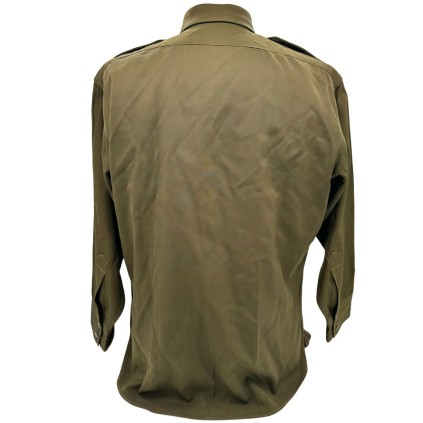 Chemise officier US "Chocolat" originale