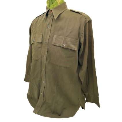 Chemise chocolat officier US ORIGINALE