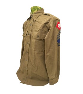 Chemise moutarde officier US