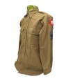 Chemise officier 15 1/2 x 33 de la 4ème armée US