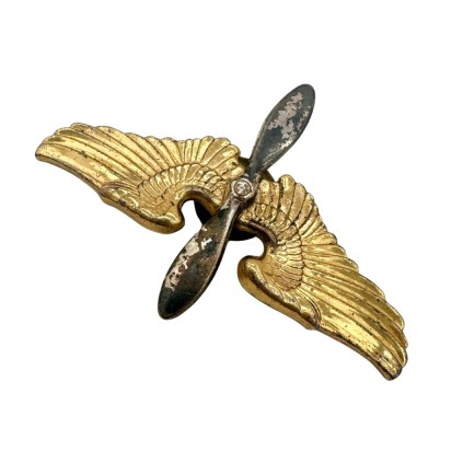 Insigne de casquette pilote cadet USAAF WWII