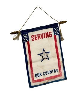Drapeau "son in service" patriotique US WWII